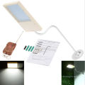 Extérieure Imperméable À L&#39;eau Mince 12/15 / 18LEDs Télécommande Solaire Alimenté Lumière Super Lumineuse Lampe Murale Montée pour les Chemins de Chemins